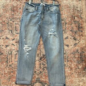 KanCan Distressed Blue Jeans